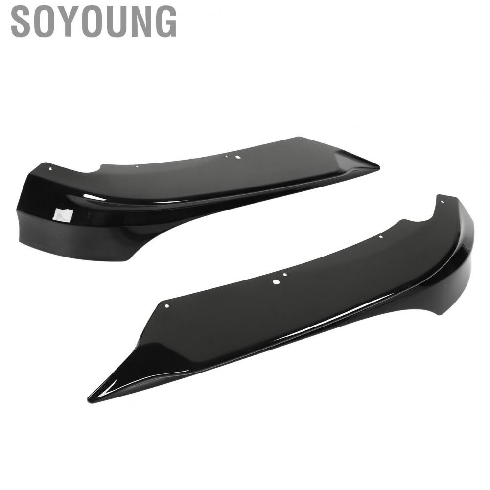 Soyoung Front Splitter Lip Spoiler Easy Installation Bumper  for Car