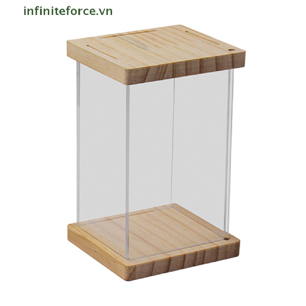Hộp Trưng Bày Mô Hình Búp Bê Trong Suốt Chống Bụi DIY