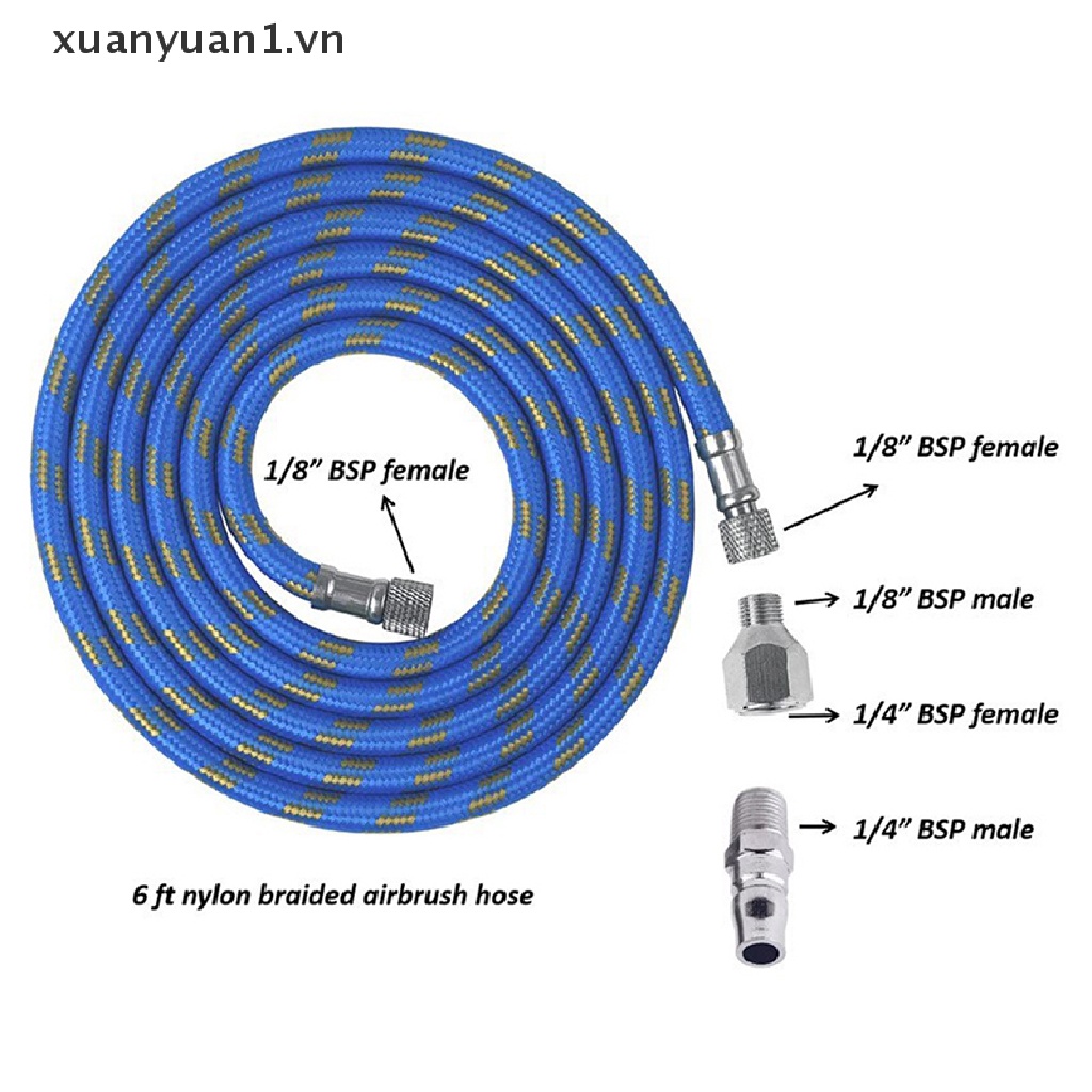 Ống Nối Dài 180CM 1 / 8 &quot;BSP Tiện Dụng Cho Cọ Vẽ Khí