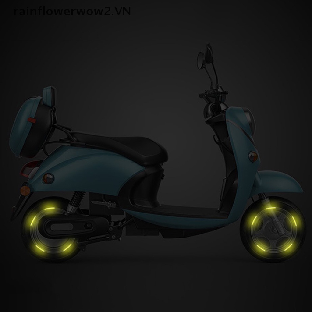 Bộ 20 Miếng Dán Phản Quang Cảnh Báo Thông Dụng Trang Trí Bánh Xe Hơi