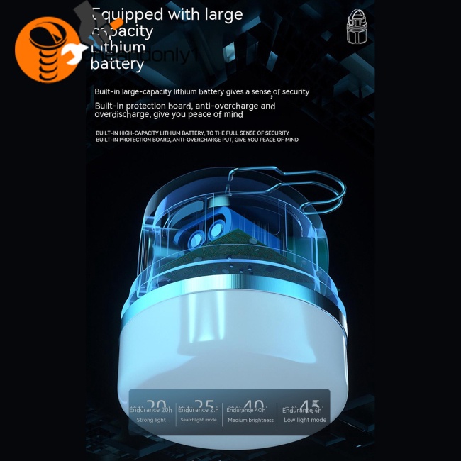 Đèn Pin Led Mini Đa Năng Có Thể Sạc Lại Dùng Khi Đi Cắm Trại