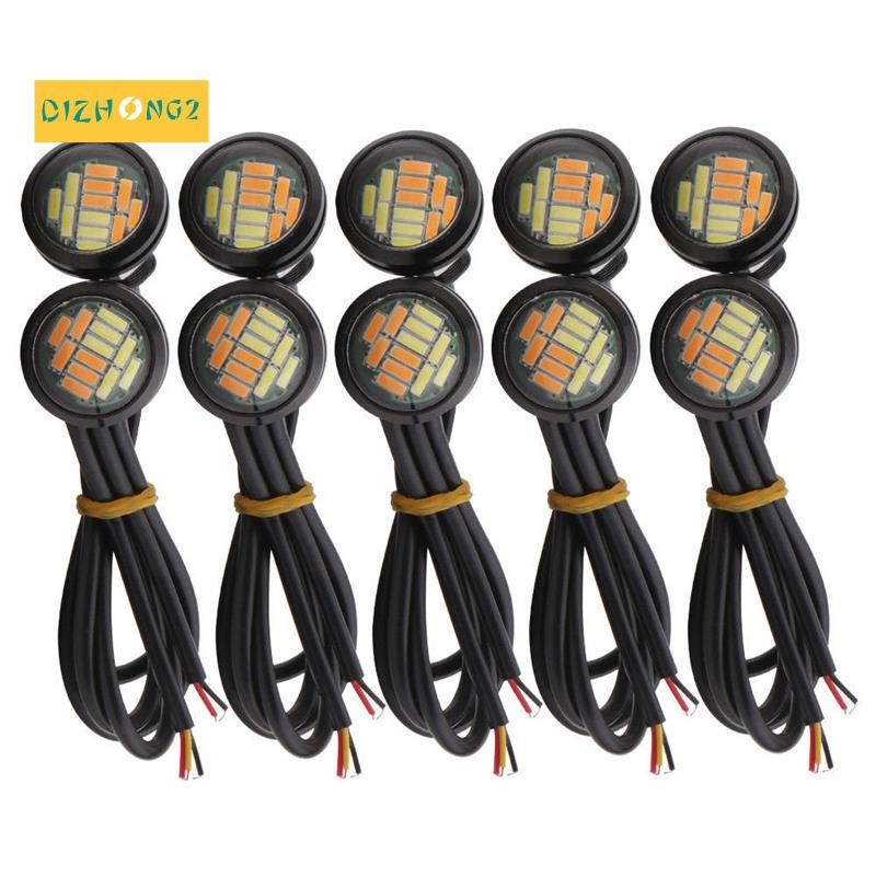 Set 10 Đèn Led 12V 23Mm 4014 Smd 12 Bóng Chuyên Dụng Cho Xe Hơi