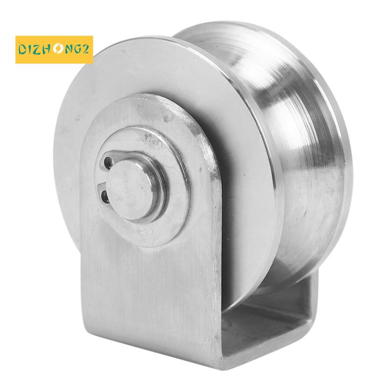 Bánh Xe Ròng Rọc 2 Inch Có Rãnh Chữ U Chịu Được Sức Nặng Cho Vật Liệu Thủ Công Và Di Chuyển