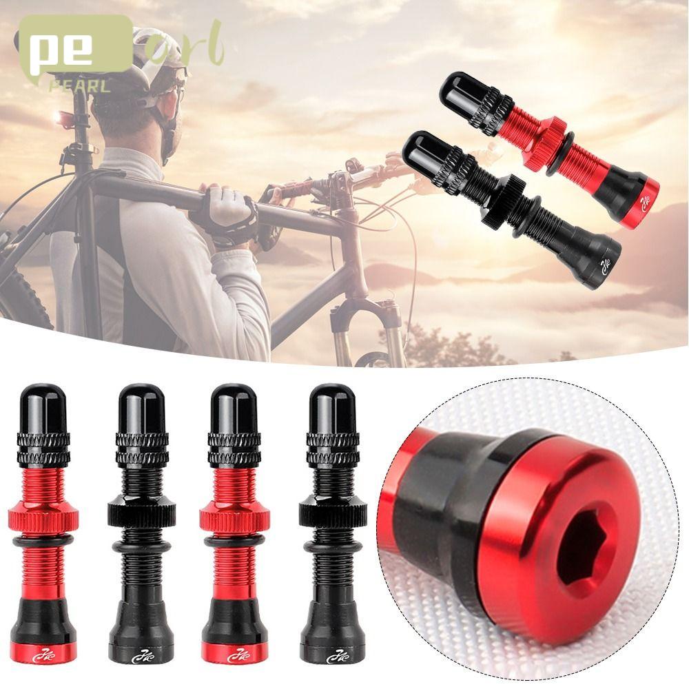 .Set 1 / 2 Van Schrader A / V CNC Không Viền Chất Lượng Cao|Van Lốp Xe Đạp Leo Núi MTB Chất Lượng Cao