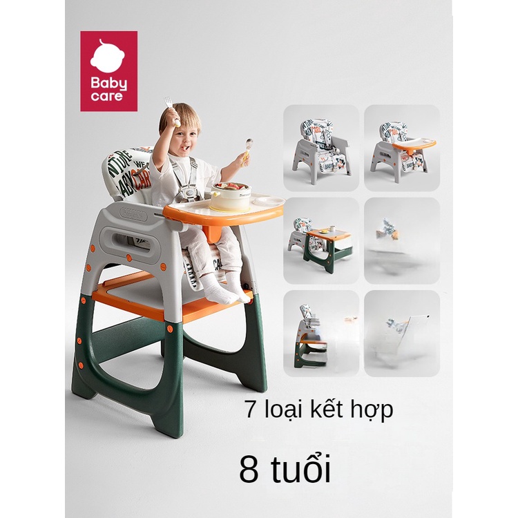 Ghế ngồi đa năng có thể tách rời thành bàn học cho bé