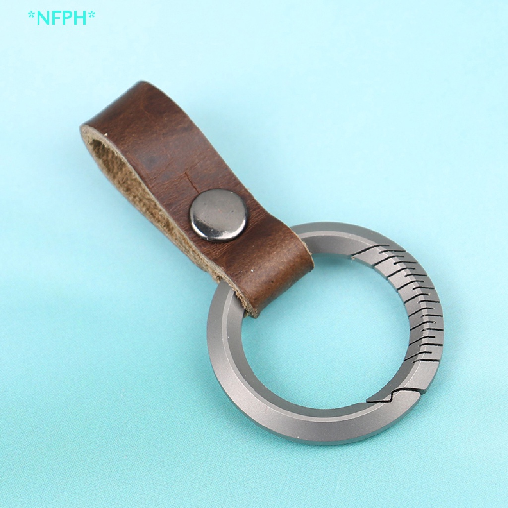 Móc Khóa Thắt Lưng Da Bằng Hợp Kim Titan NFPH &gt; Dụng Cụ Ngoài Trời Mới