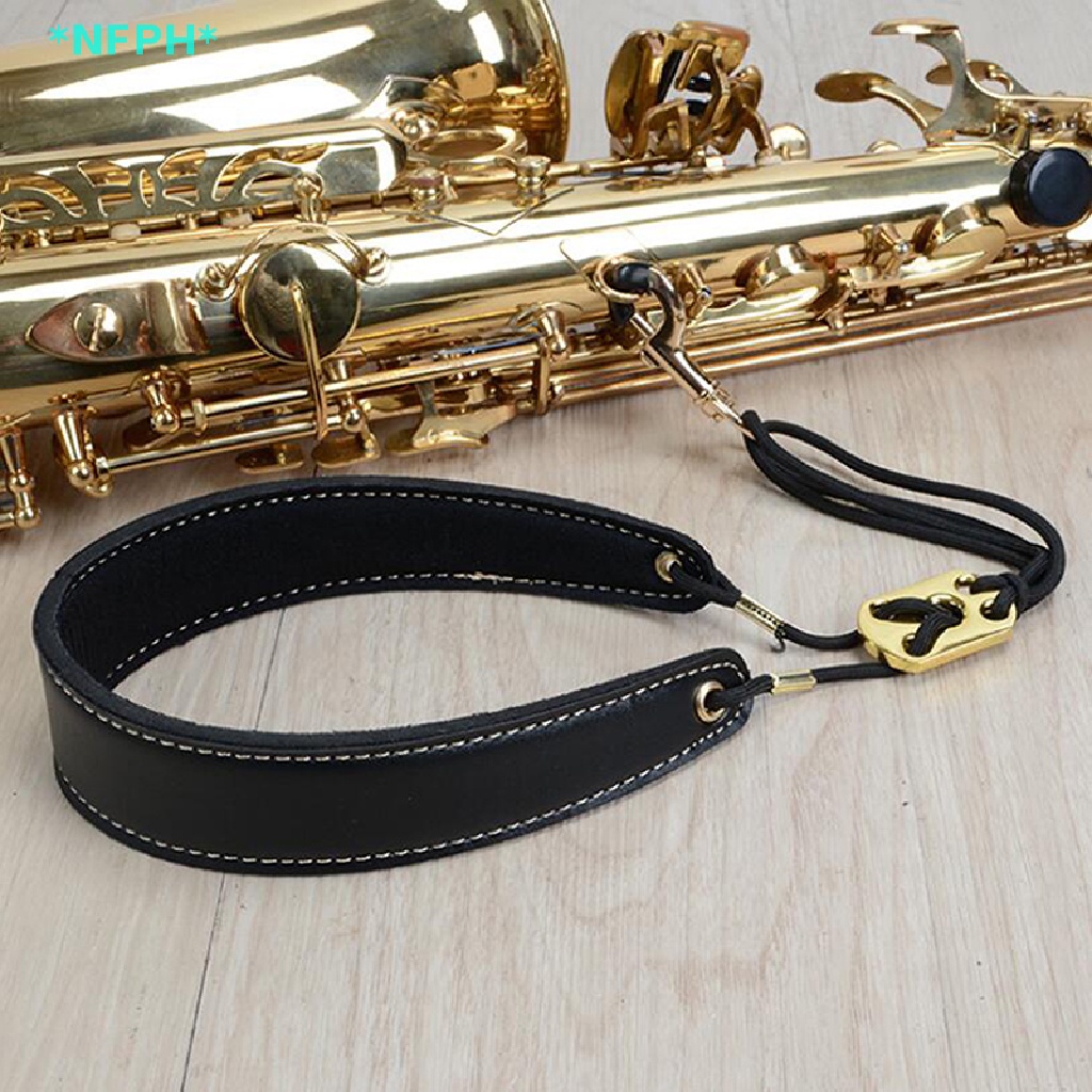Dây Da Đeo Cổ Có Thể Điều Chỉnh Cho Kèn Saxophone NFPH &gt; Mới