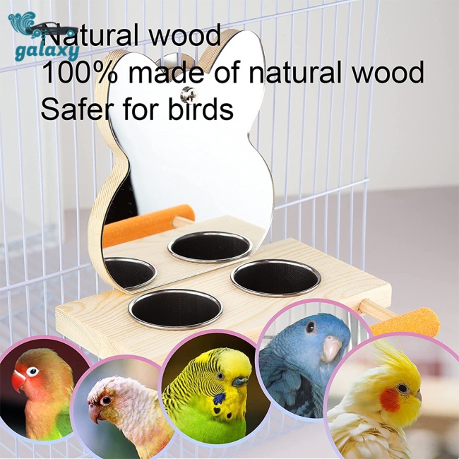 Galaxy Bộ Đồ Chơi Tương Tác Vui Nhộn Cho Vẹt