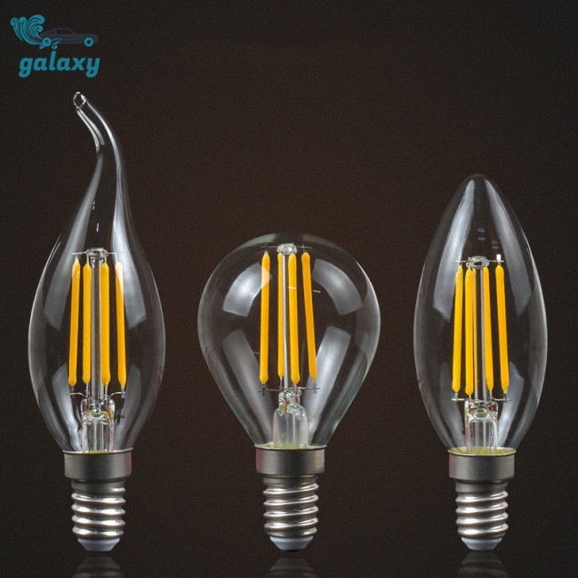 Galaxy Bóng Đèn Dây Tóc Edison E14 C35 / C35L / G45