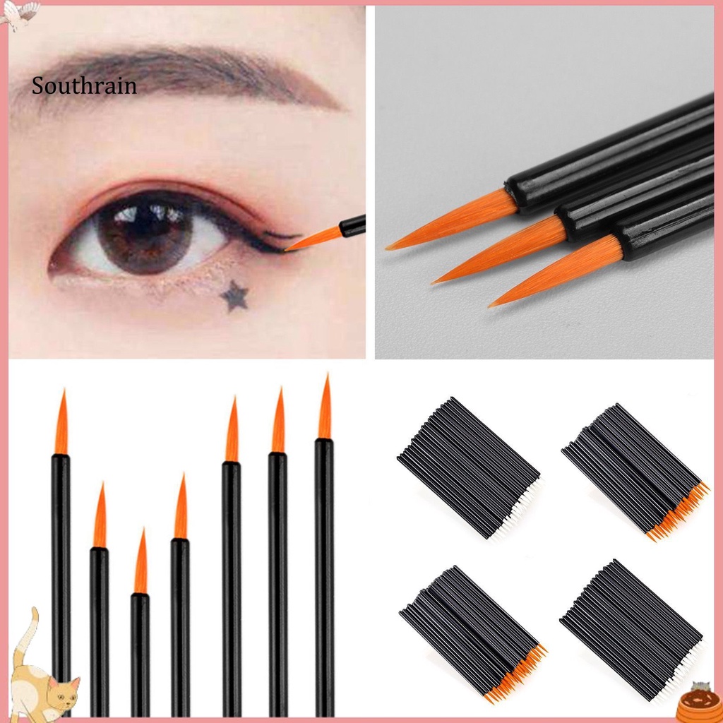 Bộ 50 Cọ Vẽ Trang Trí Móng Tay Nghệ Thuật Chuyên Nghiệp Dùng Một Lần