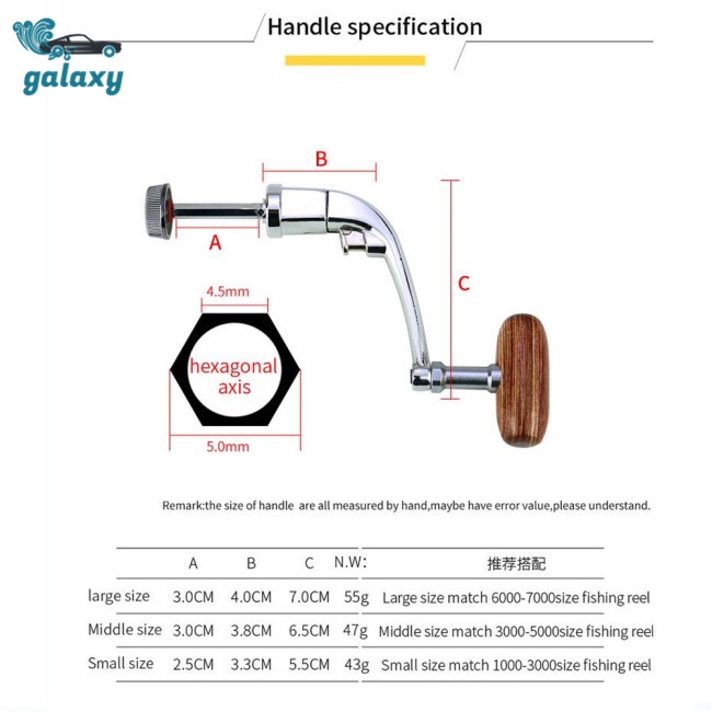 Galaxy Guồng Quay Câu Cá Bằng Kim Loại Chất Lượng Cao