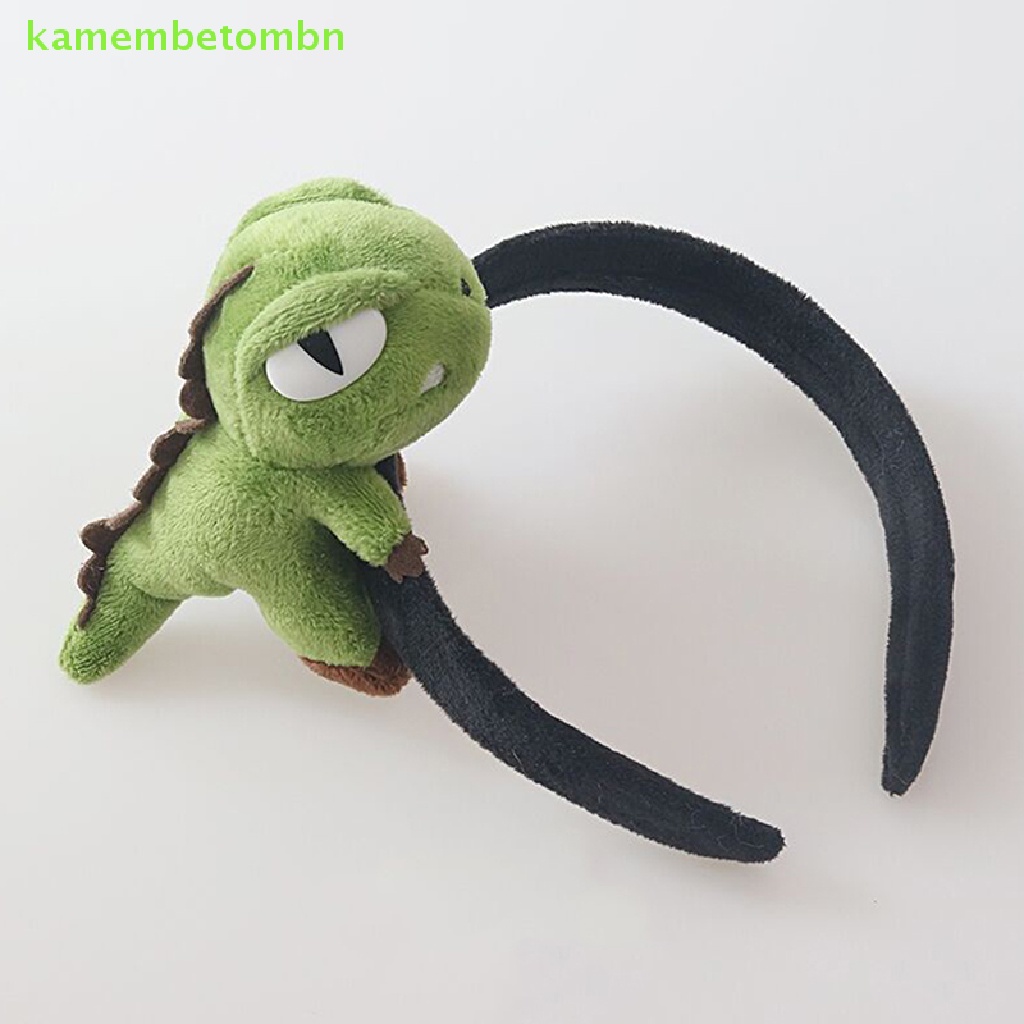 Băng Đô Cài Tóc Kamembbn Hình Khủng Long Ba Chiều Dễ Thương Cho Nữ