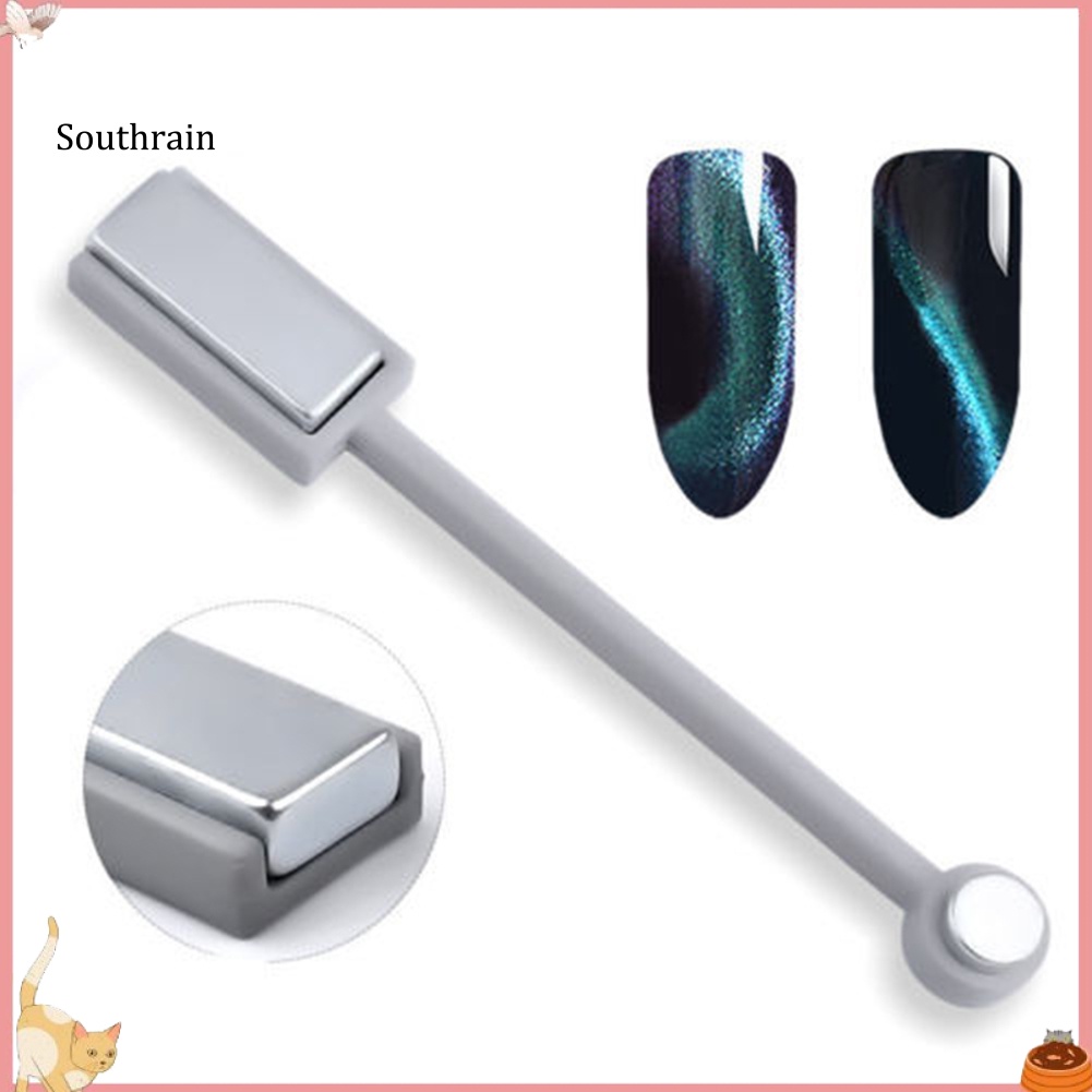 Bút Trang Trí Móng Tay Nghệ Thuật Tạo Hiệu Ứng Mắt Mèo 3D Mạnh Mẽ