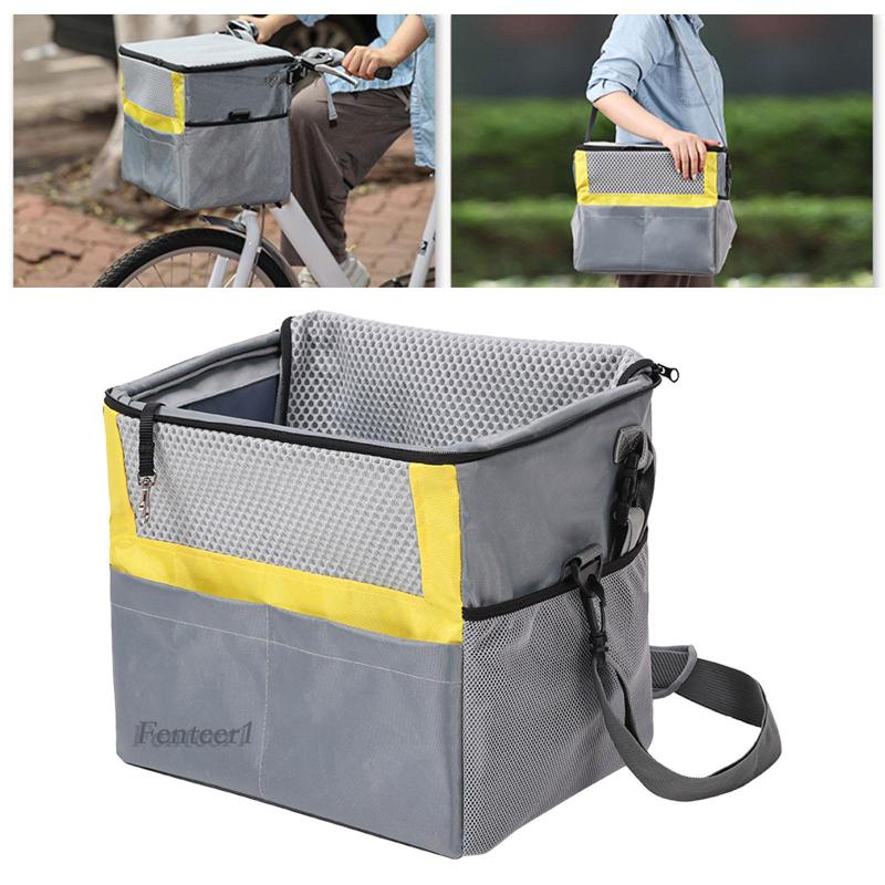 [Fenteer1] Túi Đựng Thú Cưng Gắn Xe Đạp