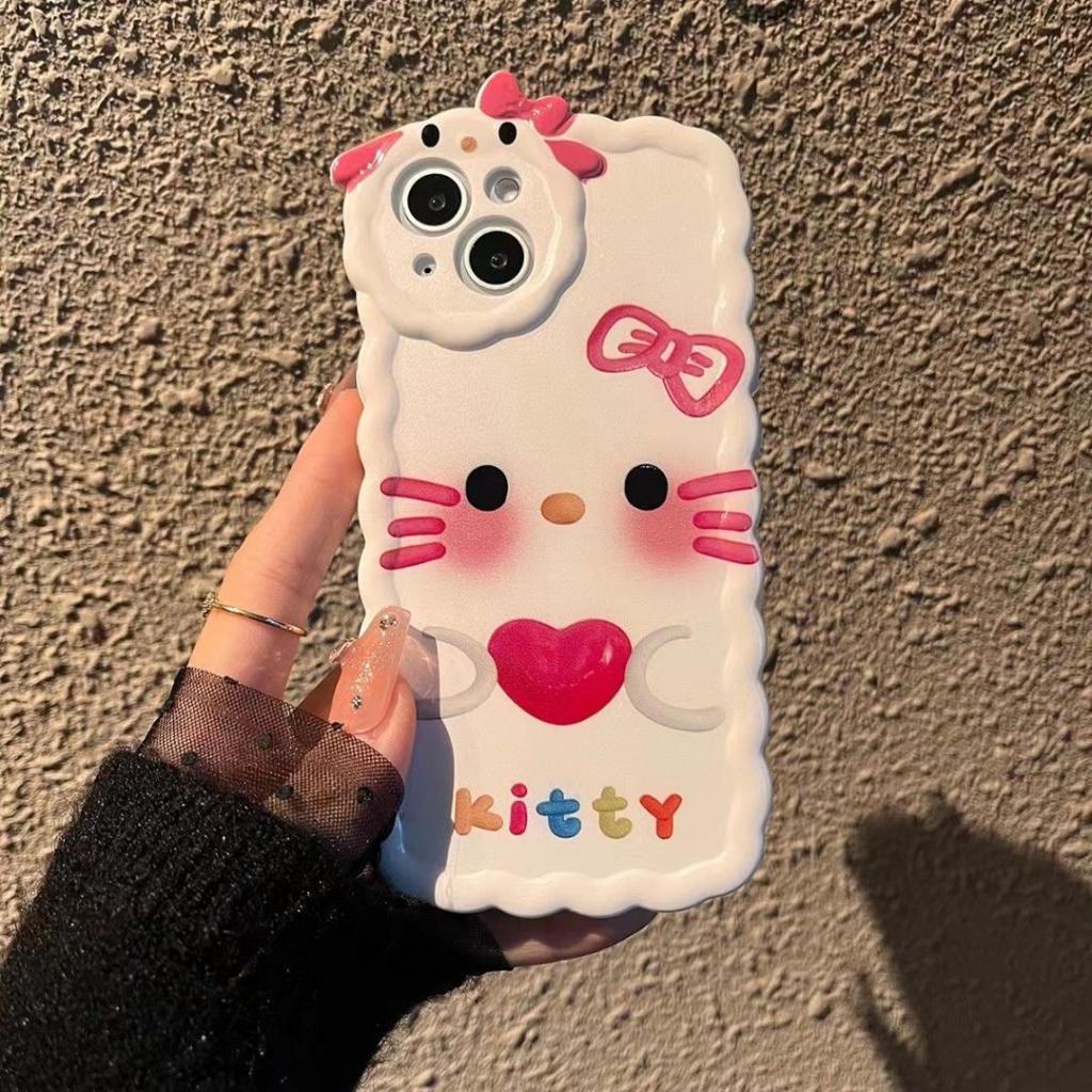 ✅Ốp Điện Thoại In Hình Mèo Dễ Thương Cho Iphone 11 Xs Max 13 12 Xr 14 Pro 0ST8 7