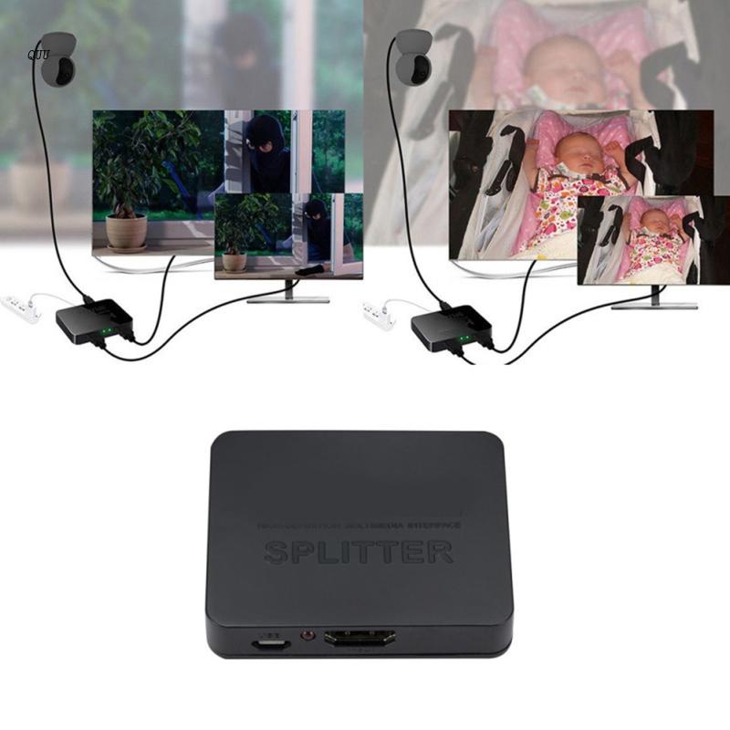 Bộ Chia Chuyển Đổi 4k 60hz 1 Ra 2 Trong 1 Cho Màn Hình Kép TV Máy Tính