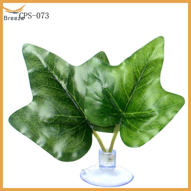 Lá Cây Nhân Tạo Có Giác Hút Dùng Trang Trí Bể Cá