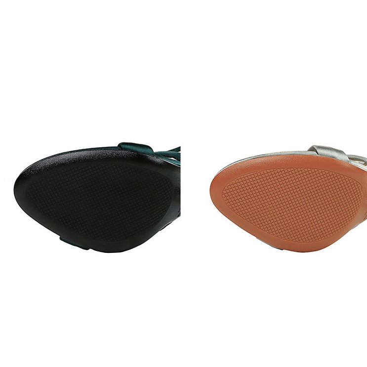 Xăng Đan Cao Gót Một Dây Chất Liệu Satin Thời Trang Mùa Hè Phong Cách Âu Mỹ 927-3