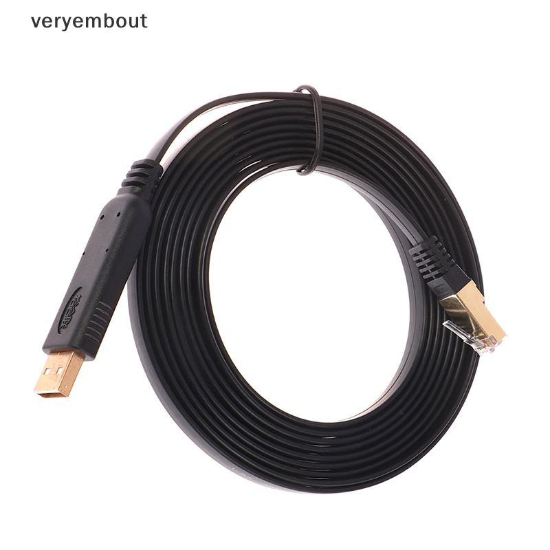 Cáp Chuyển Đổi USB Sang RJ45 Dài 1 / 1.5 / 1.8 / 3M Chuyên Dụng Cho Cisco H3C Arba