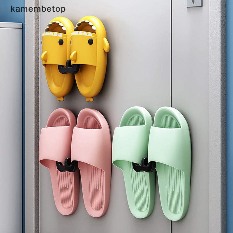 Giá Phơi Dép Gắn Tường Không Cần Đục Lỗ Thoát Nước Tiện Dụng