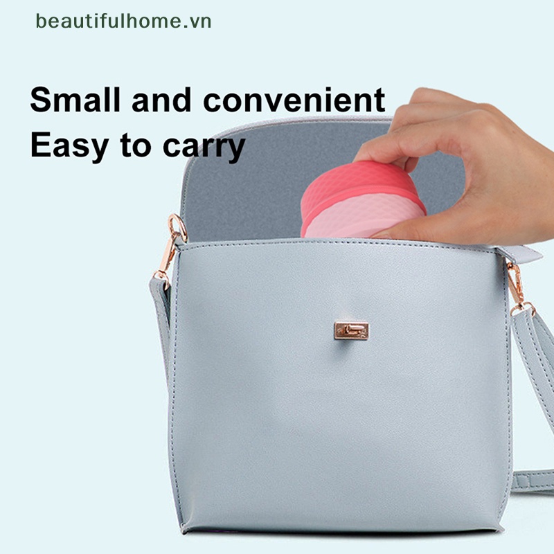 Hộp Đựng Thuốc 3 Trong 1 Bằng Silicone Tiện Dụng Mang Theo Du Lịch