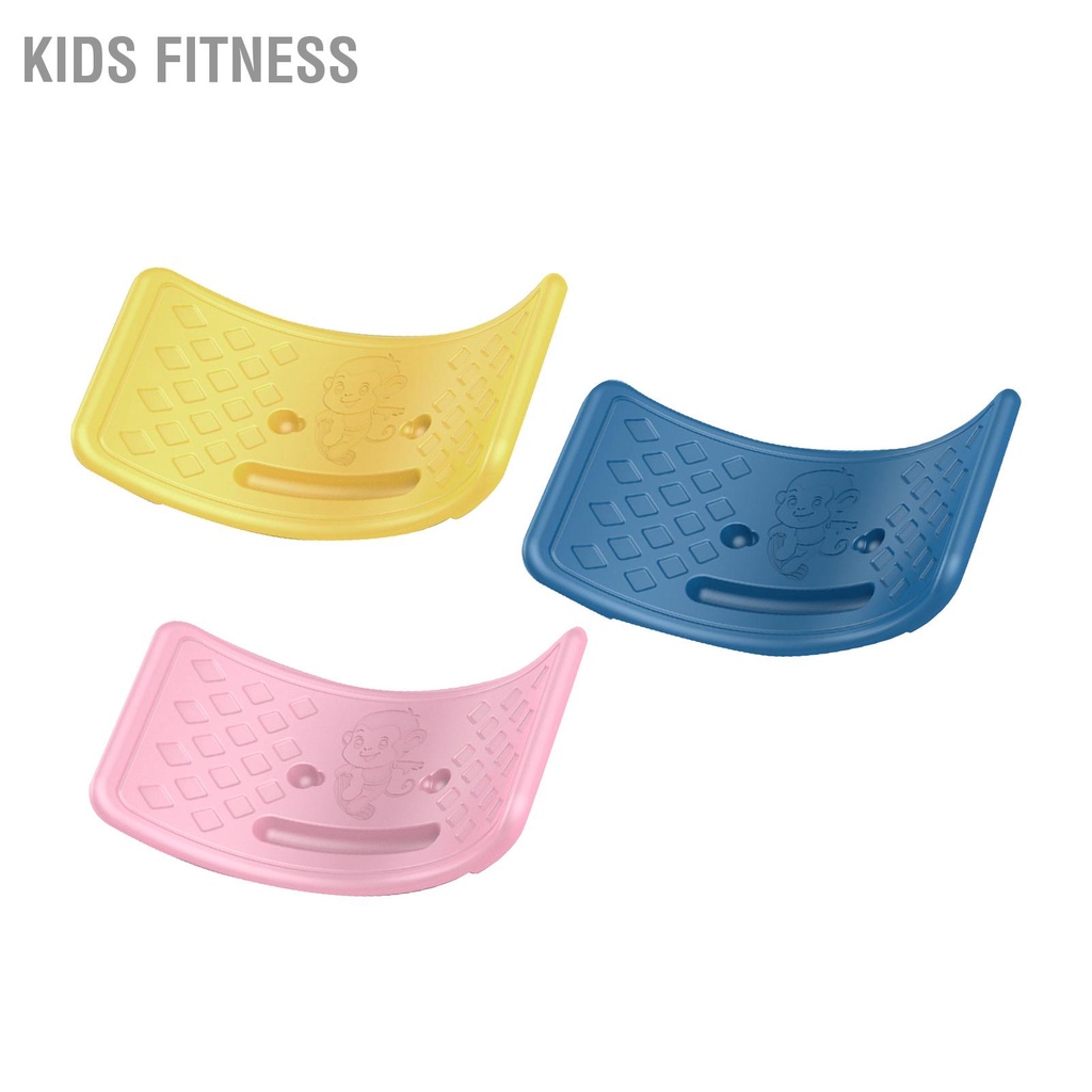 Ván bập bênh Bảng cân bằng bập bênh nhựa cho trẻ mới biết đi Thanh thiếu niên đào tạo thăng với bóng đàn hồi