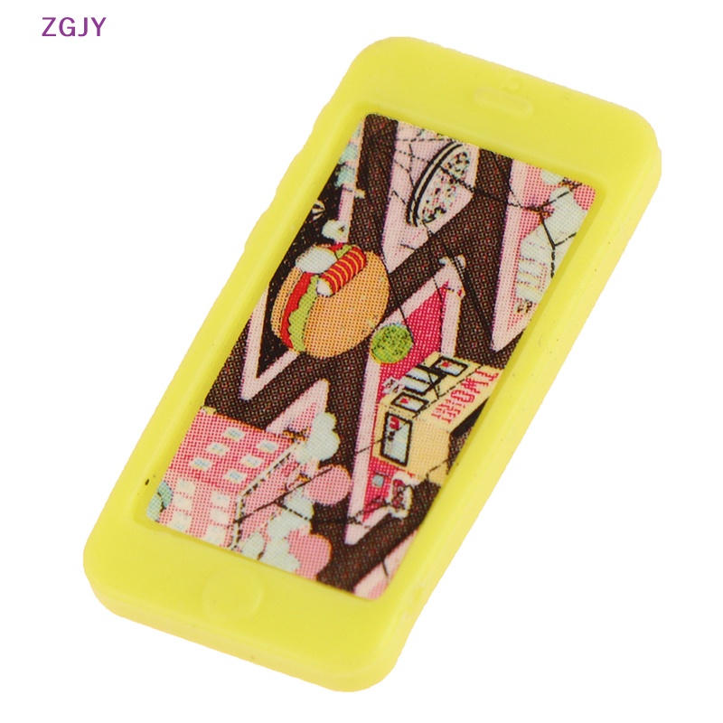 Set 5 Điện Thoại Mini Trang Trí Nhà Búp Bê Mới