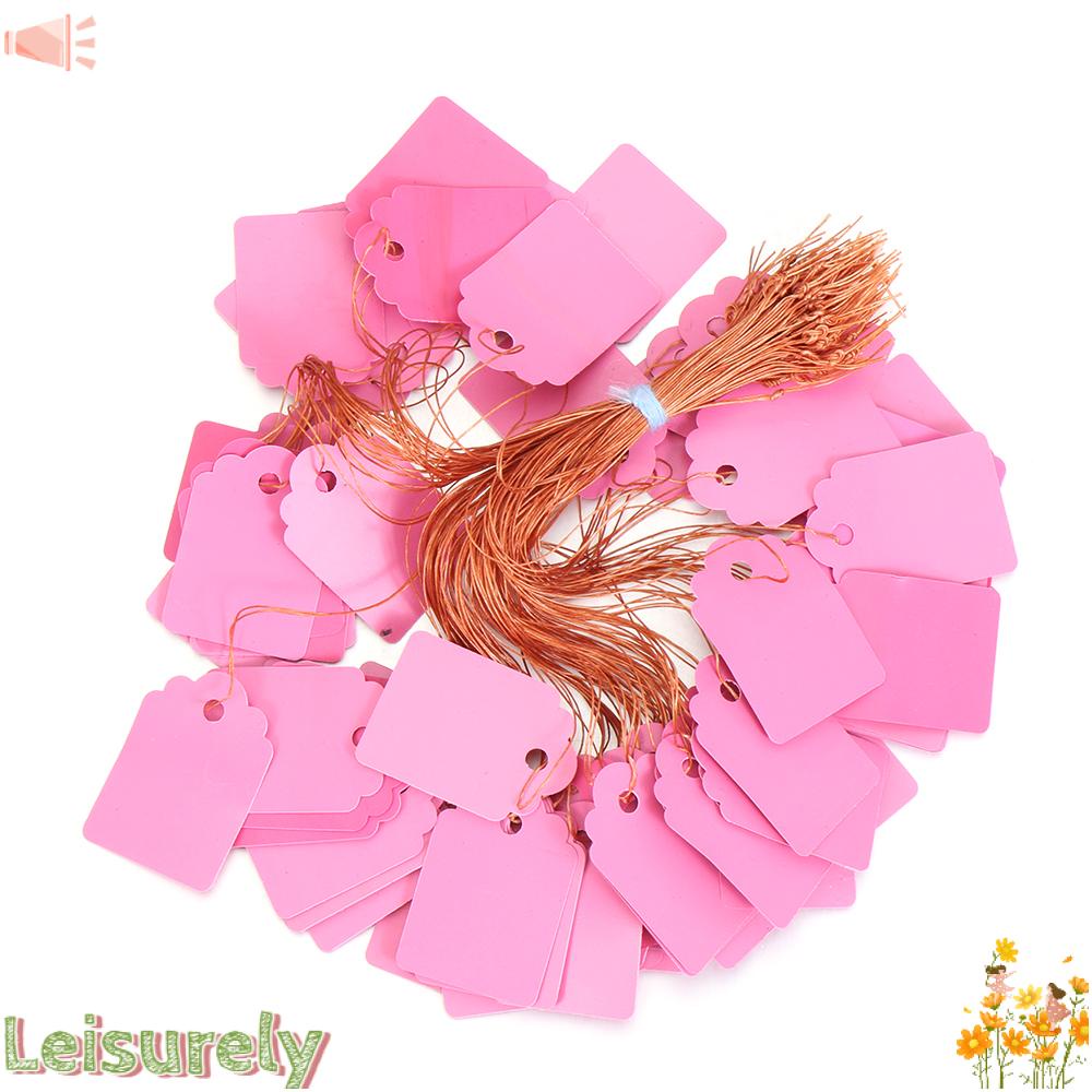 Bộ 100 Thẻ Phân Loại Cây Trồng Nhiều Màu Sắc Tiện Dụng