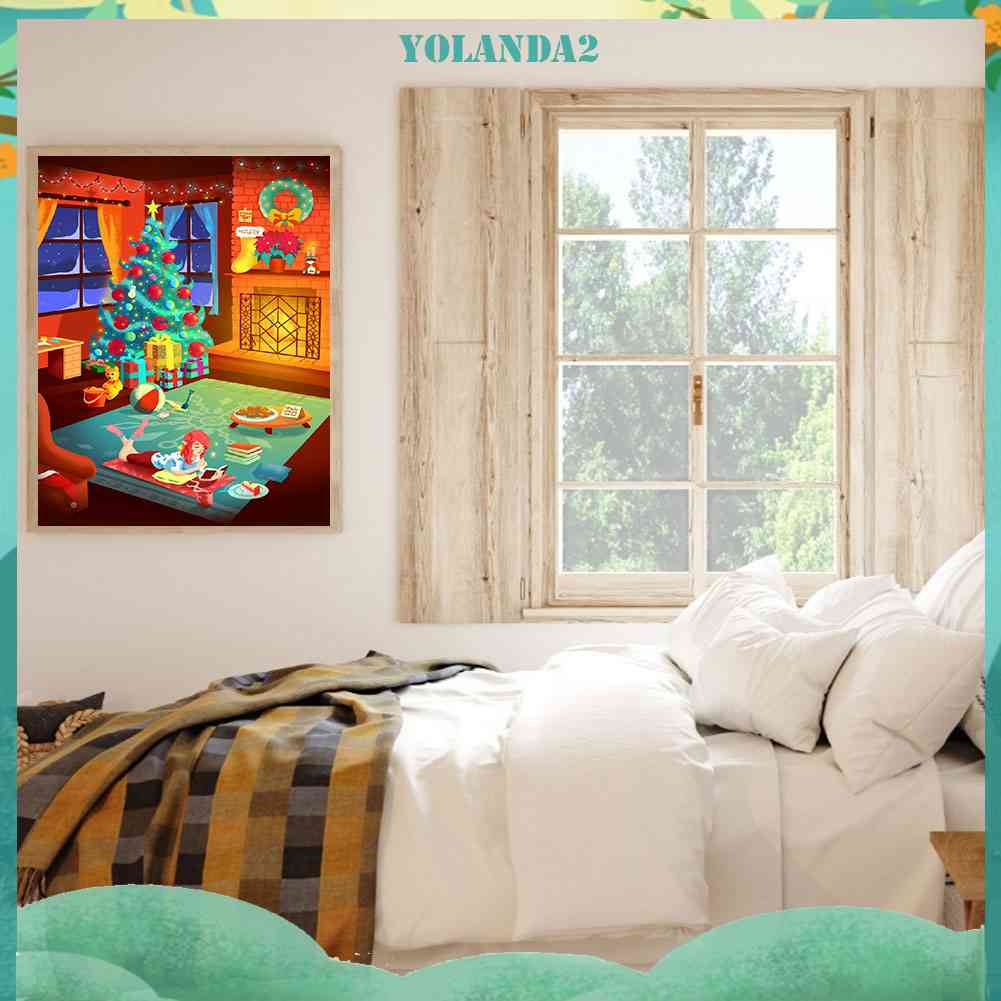 Bộ Tranh Đính Đá 5D Họa Tiết Hoạt Hình Độc Đáo DIY Dùng Trang Trí Nhà Cửa