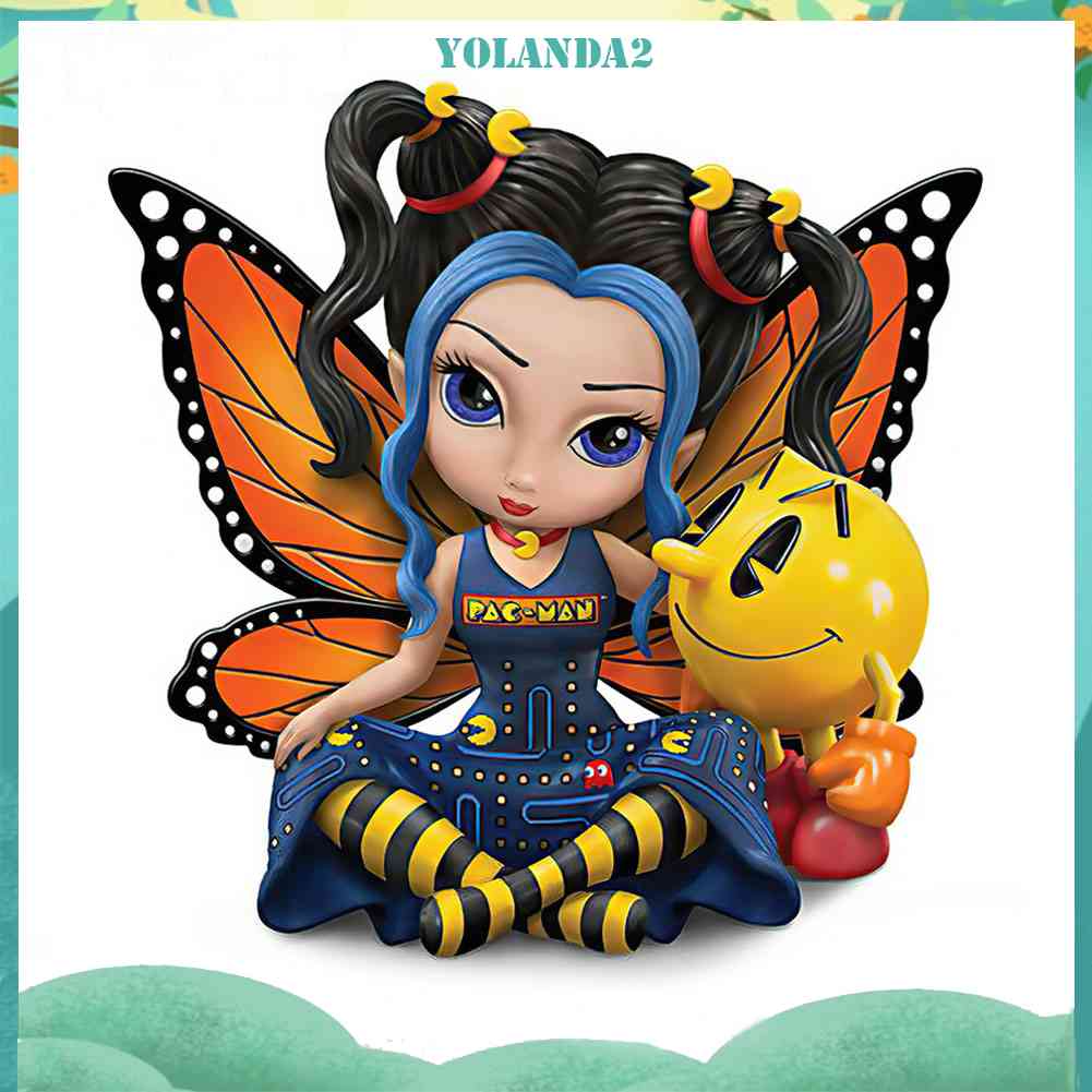 Tranh Đính Đá Kim Cương Toàn Bộ 5D DIY Hình Búp Bê Mắt To