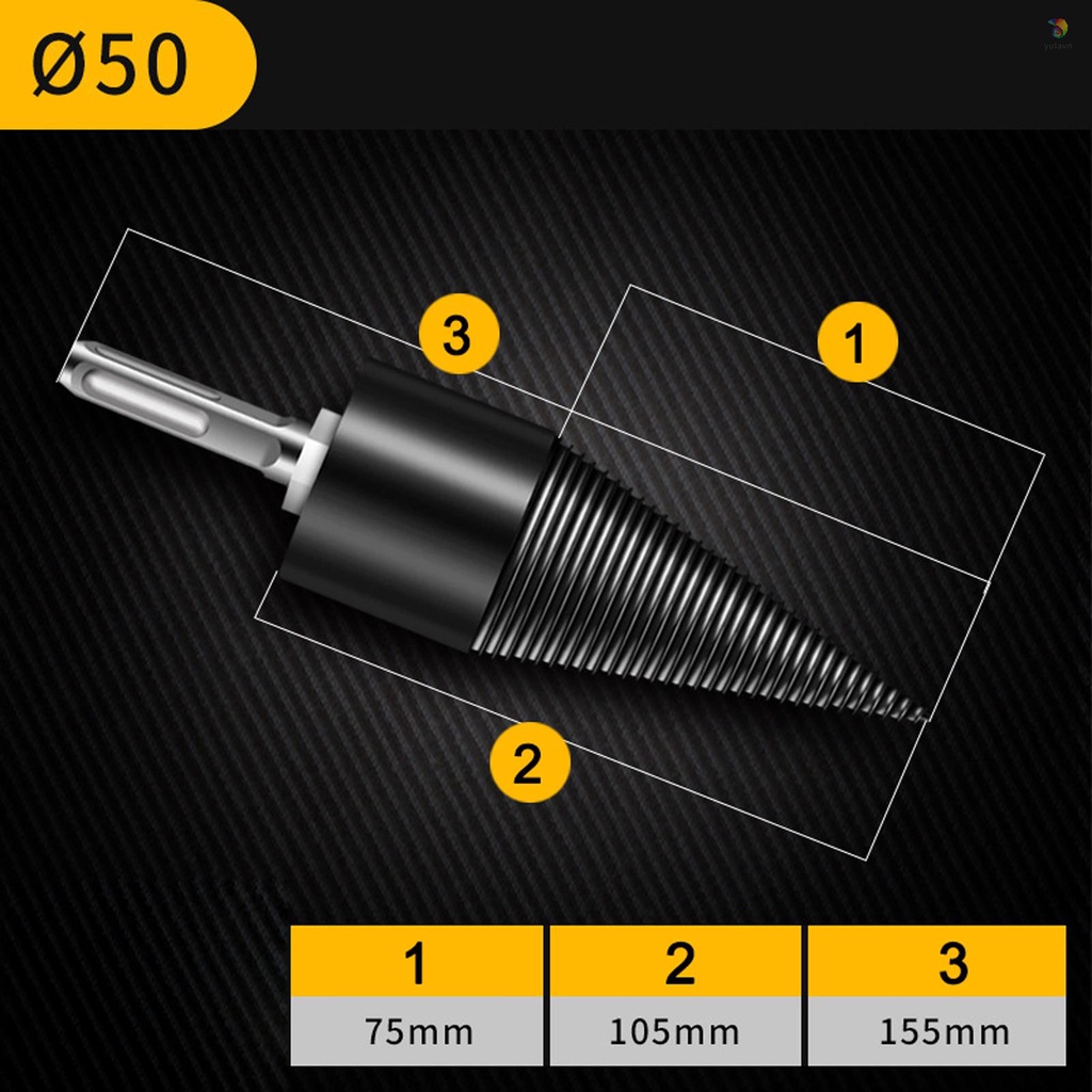 Mũi Khoan Gỗ Hình Nón Chia Ngăn Tiện Dụng