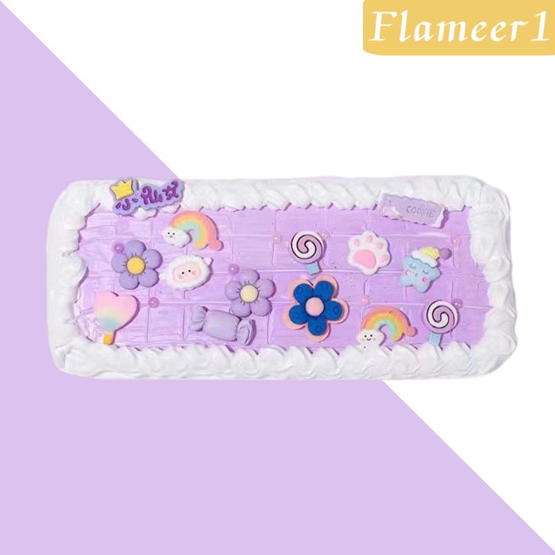 [Flameameer1] Hộp Đựng Bút Chì DIY Dễ Thương Bền Bỉ Dành Cho Trẻ Em