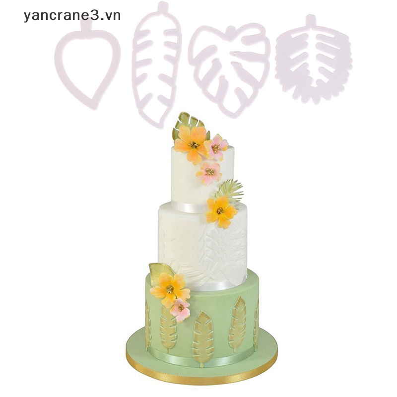 Set 4 Khuôn Làm Bánh Quy Kẹo Đường Hình Lá Nhiệt Đới DIY Máy Phát Điện 3.vn} yancrane3.vn
