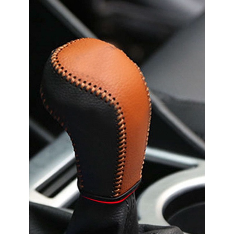 Vỏ Bọc Cần Số Xe Hơi Bằng Da Thật Cho Hyundai Tucson 2015 2016 2017 2018