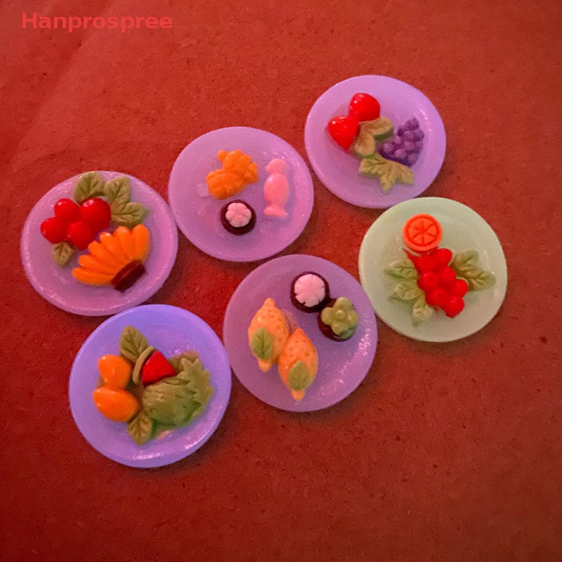 Hanprospree > Set 10 Đĩa Nhựa Dạ Quang Phát Sáng Với Kẹp Tóc Hình Trái Cây Cho Sổ Lưu Niệm DIY