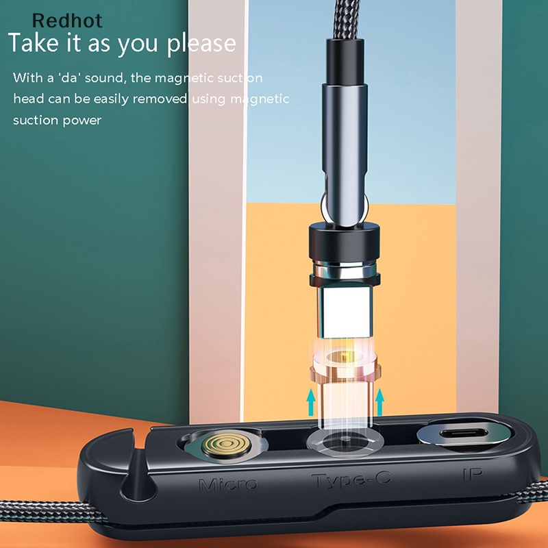 Hộp Đựng Dây Cáp Sạc Từ Tính Màu Đen Nhỏ Gọn