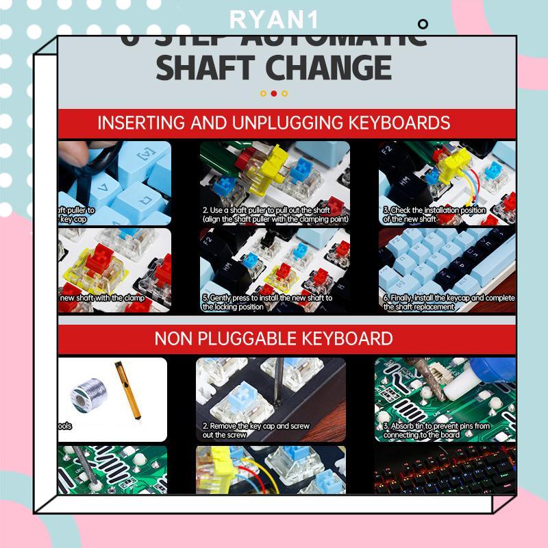 Switch/Cleam Yellow - RGB/Linear/Tactile/Giá Rẻ Hiệu Năng Cao Dùng Cho Bàn Phím-RN | BigBuy360 - bigbuy360.vn