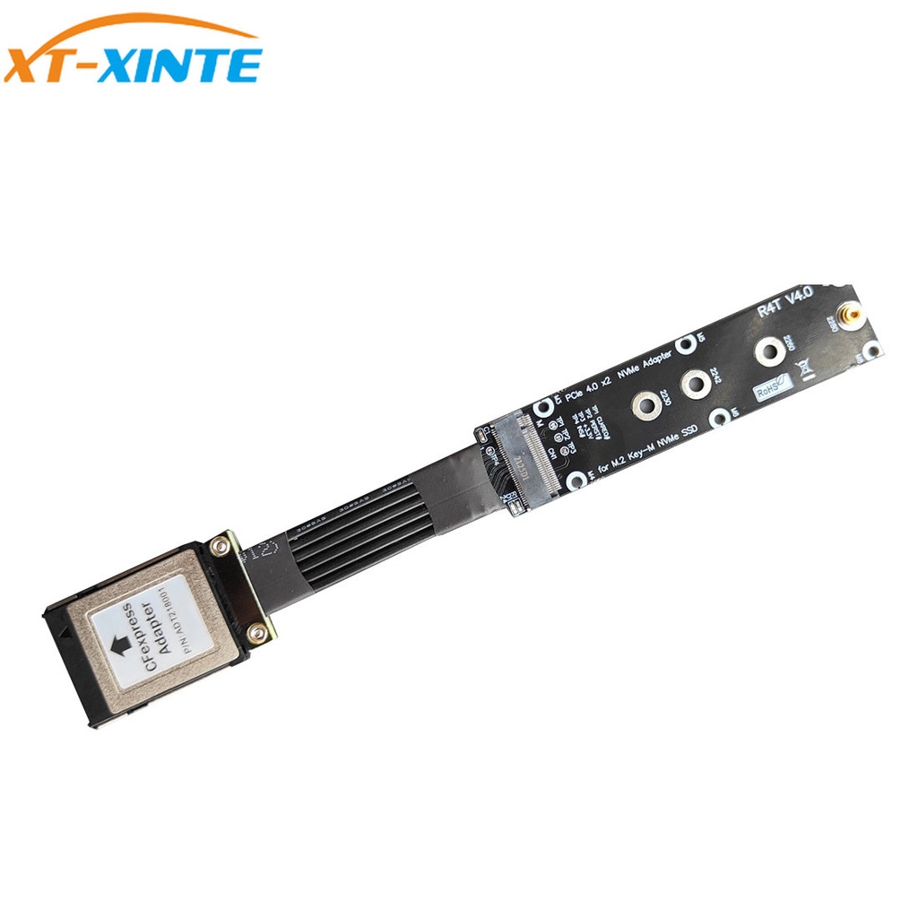 Cáp Chuyển Đổi XT-XINTE CFexpress Type B Sang M.2 PCIe 4.0 x2 Cho NVMe Key M 2280 for WD CH SN530 SSD for Canon R5 Nikon Z6Z7 XBOX