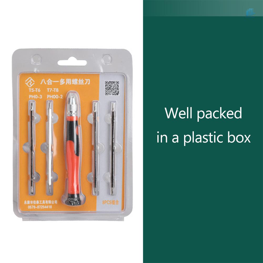 Bộ Tua Vít s2mwvn 8 Trong 1 8 Loại Đa Năng Tiện Dụng