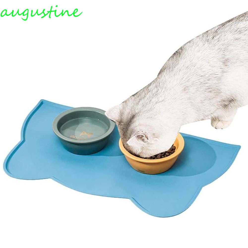 Thảm Silicone Chống Trượt Đựng Thức Ăn Cho Thú Cưng