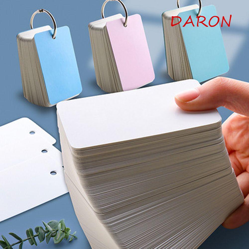 Thẻ Ghi Chú Dạng Nhẫn Không Dính Hình Quyển Sách Morandi Đáng Yêu