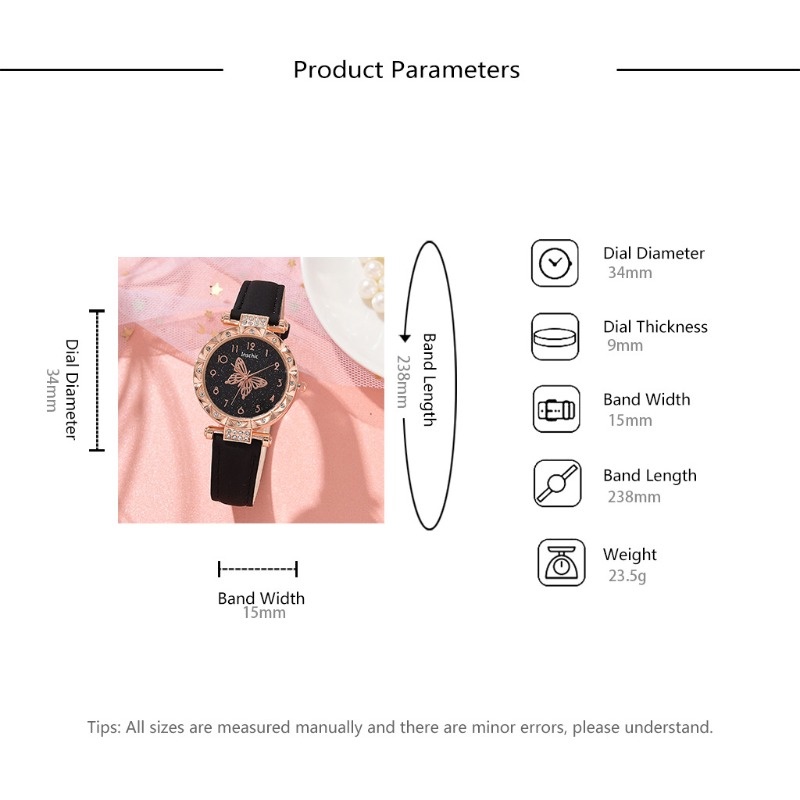 Đồng Hồ Đeo Tay Phát Sáng Thời Trang Dành Cho Nữ