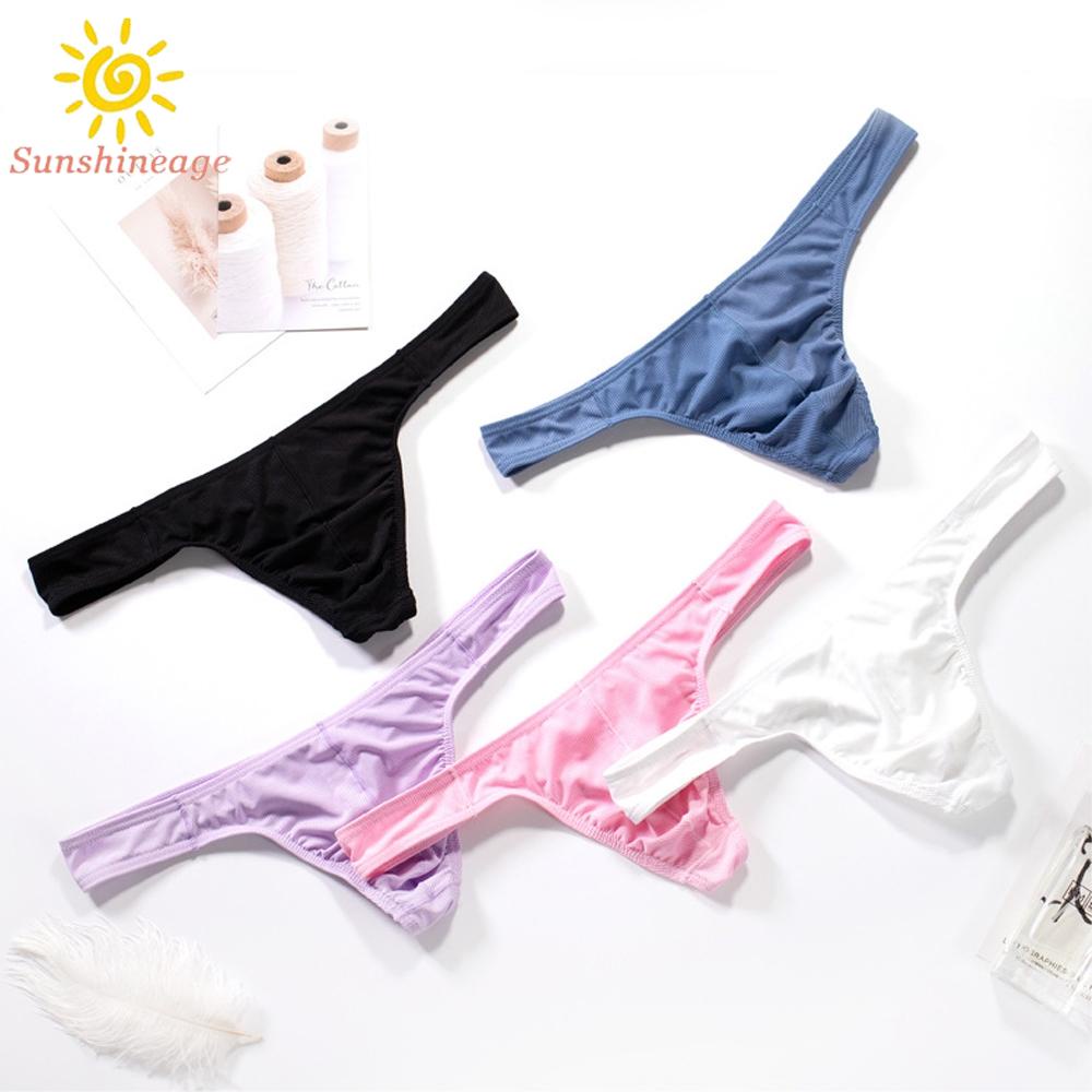 Quần Lót Nam Lọt Khe Vải Lụa Lạnh Size M-2XL