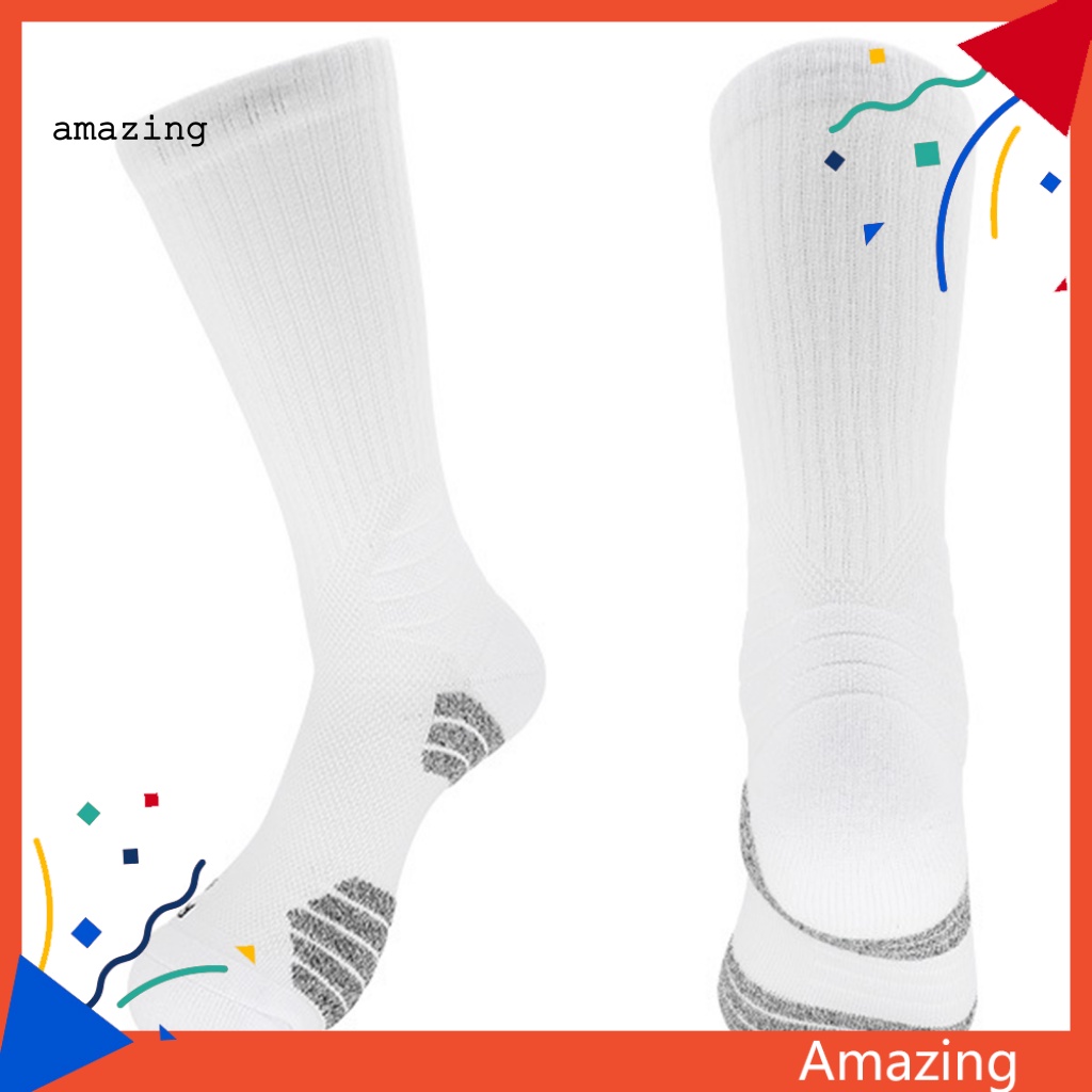 1 Đôi Tất Thể Thao Thấm Hút Mồ Hôi Thoải Mái Chất Lượng Cao