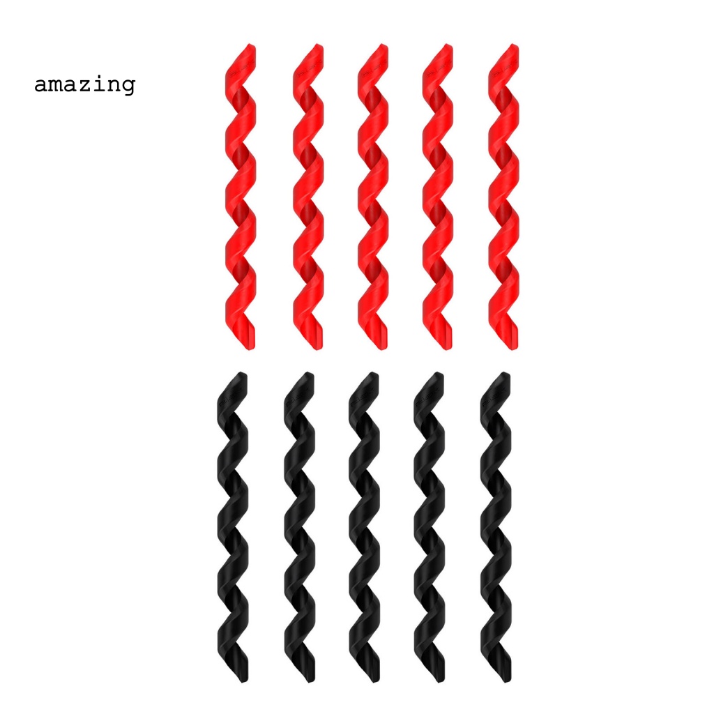 Set 5 Ống Dẫn Dầu Bằng Nhựa Dạng Xoắn Cho Xe Đạp