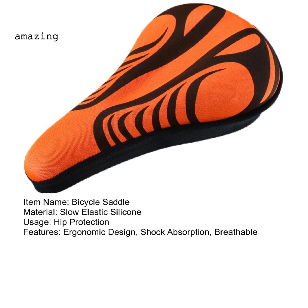 Yên Xe Đạp Bằng Silicone Dày Dặn Chất Lượng Cao