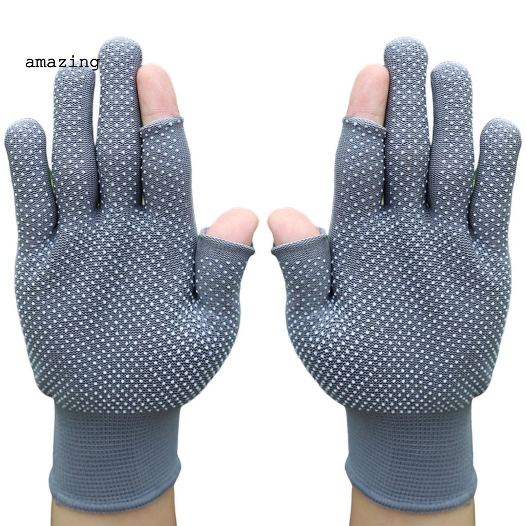 1 Đôi Găng Tay Chống Trượt Chống Mồ Hôi Màu Sắc Trơn Dùng Khi Đạp Xe