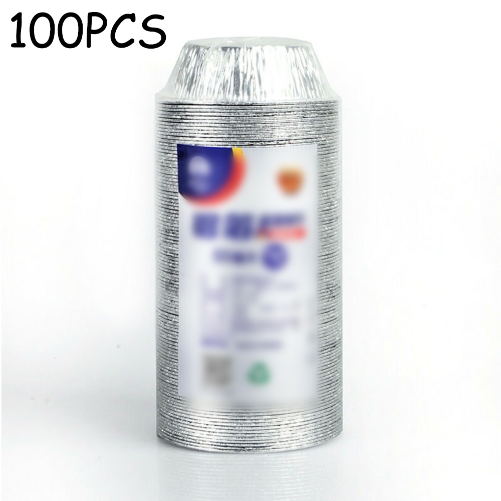 Chảo Làm Bánh Tart Trứng 100 Lá Nhôm Dễ Dàng Thuận Tiện Của Bạn!