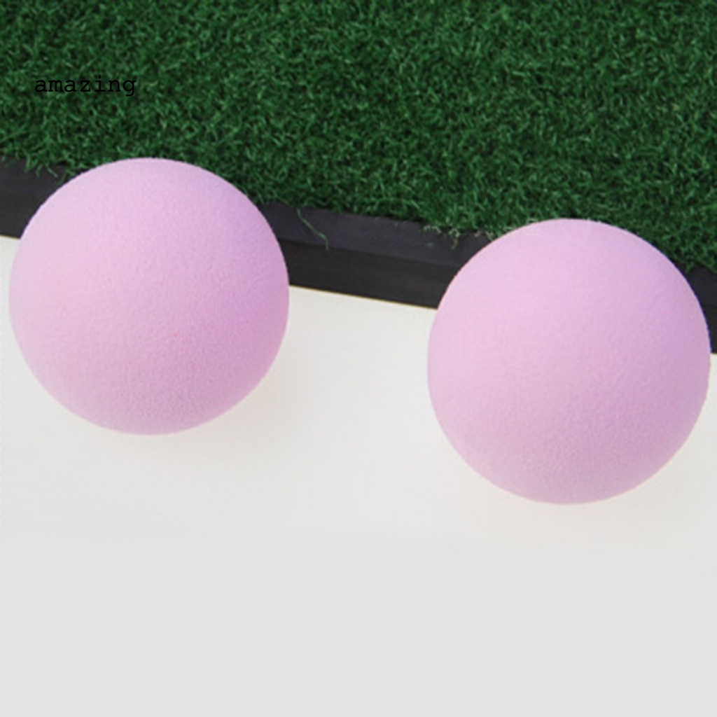 Set 2 Quả Bóng Đánh Golf / Tennis Mềm Nhiều Màu An Toàn