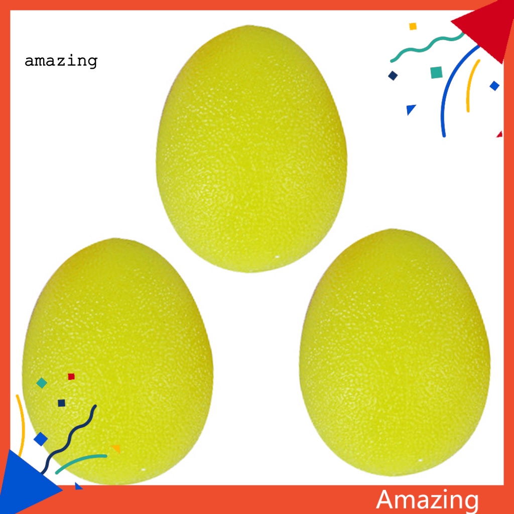 Set 3 Quả Bóng Silicone Dùng Luyện Tập Giảm Căng Thẳng